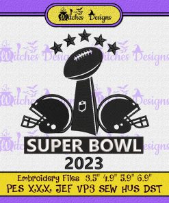 NFL Football Super Bowl 2023 Embroidery