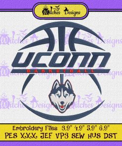 UConn Basketball Embroidery