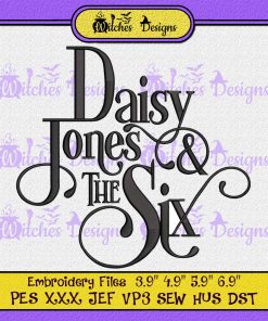 Daisy Jones & The Six Embroidery