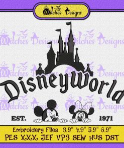 Disney World 2023 Embroidery