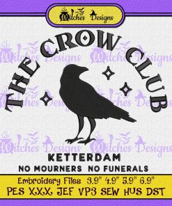 Ketterdam Crow Club Embroidery