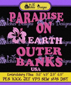 Paradise On Earth Embroidery