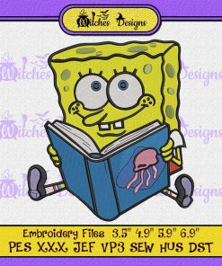 Read Book Spongebob Cartoon Embroidery