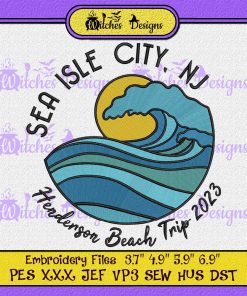 Sea Isle City New Jersey Embroidery