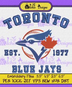 Toronto Blue Jays 1977 Embroidery