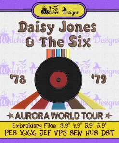 Aurora World Tour Band Embroidery