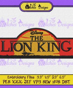 Disney The Lion King Embroidery