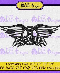 Aerosmith Music American Rock Band Embroidery