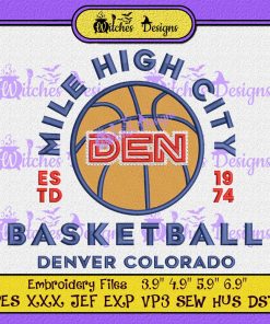 Basketball Denver Nuggets 2023 Embroidery