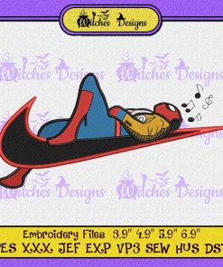 Spiderman Logo Nike Embroidery