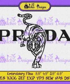 Prada Tiger Trendy Embroidery