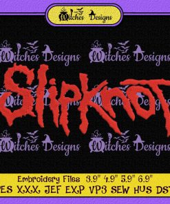 Music Band Slipknot Embroidery