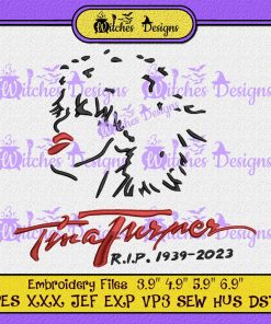 Tina Turner 2023 Embroidery