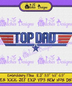 Top Dad Embroidery