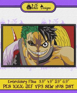 Zoro-Luffy-One-Piece-Embroidery-File