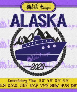 Discover Alaska 2023 Embroidery