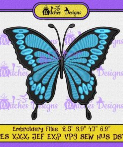 Butterfly Trendy Embroidery