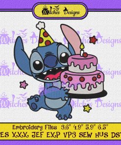 Stitch Birthday Embroidery