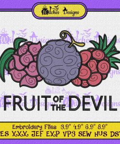 Fruit Of The Devil Embroidery