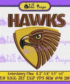 Hawthorn Club Football Embroidery