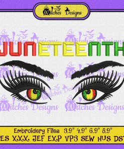 Juneteenth Women Embroidery