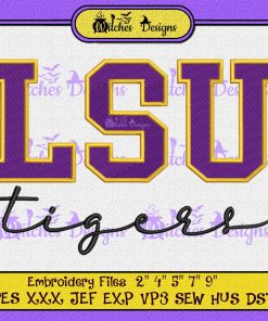 LSU Tigers Embroidery