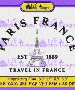 Paris France Embroidery