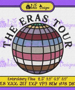 Taylor Swift The Eras Tour Embroidery