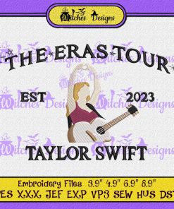 Music Tour 2023 Taylor Swift Eras Embroidery