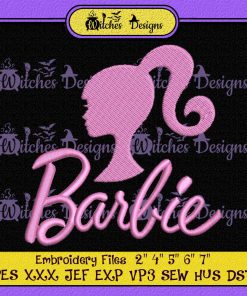 Barbie Pink Embroidery