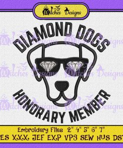 Diamond Dogs Honorary Member Embroidery