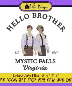 Hello Brother Movies Embroidery