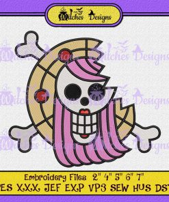 Jewelry Bonney Skull Embroidery