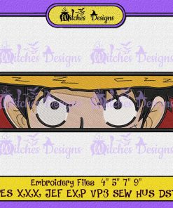 Anime Luffy One Piece Embroidery