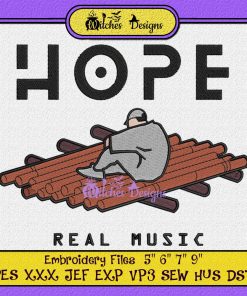 NF Hope Real Music Embroidery