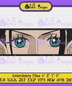 Nico Robin Face One Piece Embroidery