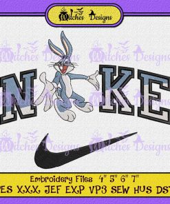 Nike Bugs Bunny Cartoon Embroidery