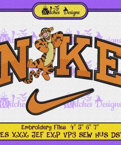 Tigger Winnie The Pooh Nike Embroidery