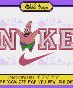 Patrick Star Cartoon Embroidery