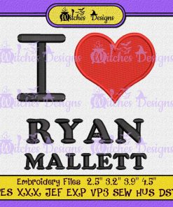 Ryan Mallett 2023 Embroidery