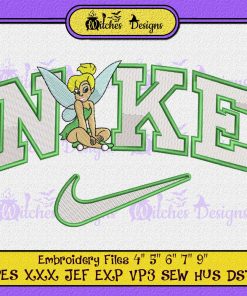 Tinker Bell Cartoon Embroidery