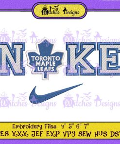 Toronto Maple Leafs x Nike Embroidery
