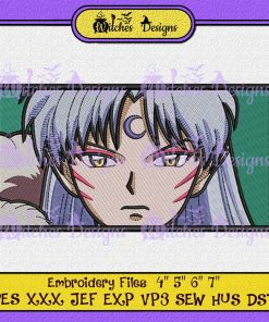 Anime Inuyasha Sesshomaru Embroidery