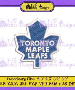 NHL Toronto Maple Leafs Embroidery