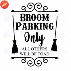 Broom-Parking-Only-SVG-Free-Deign