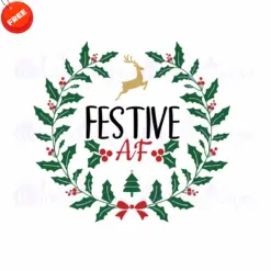 Christmas-Festive-Free-SVG-Design