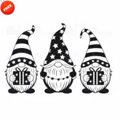Christmas-Gnome-3-Free-SVG-Design