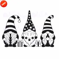 Christmas-Gnome-4-Free-SVG-Design