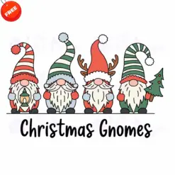 Christmas-Gnome-Free-SVG-Design
