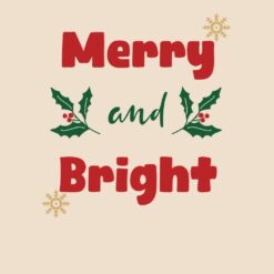 Christmas-Merry-And-Bright-Free-SVG-Design